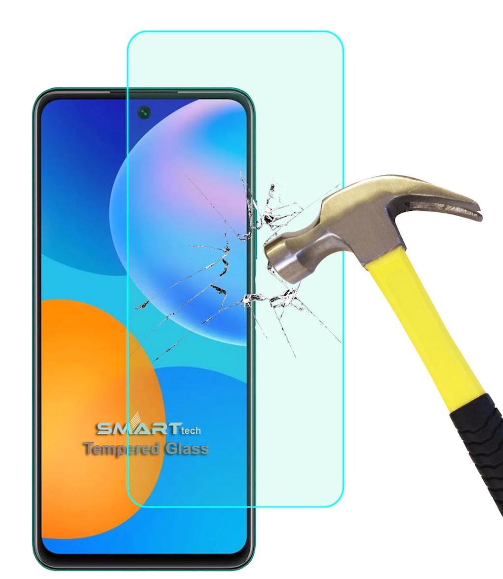 Smart Tech Huawei P Smart 2021 Kırılmaz Temperli Cam Parlak Ekran Koruyucu