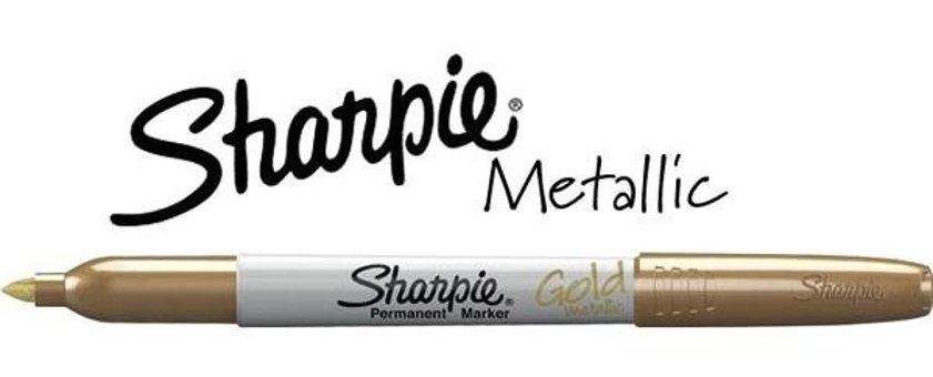 Sharpie Permanent Markör Fine Metalik Altın