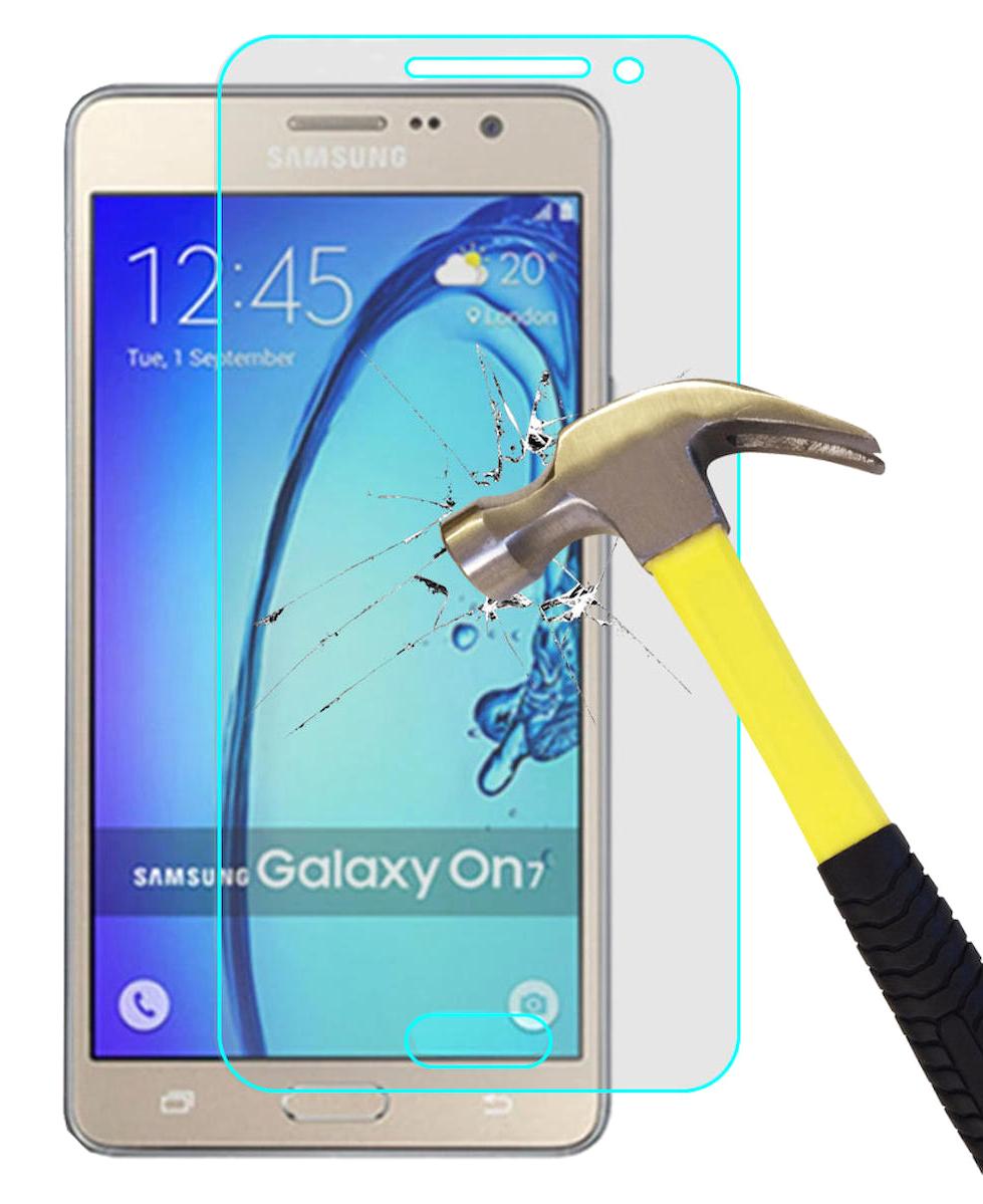 Smart Tech Samsung Galaxy On7 Kırılmaz Temperli Cam Parlak Ekran Koruyucu