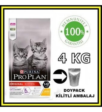 Pro Plan Tavuklu Yavru Kuru Kedi Maması 4 kg