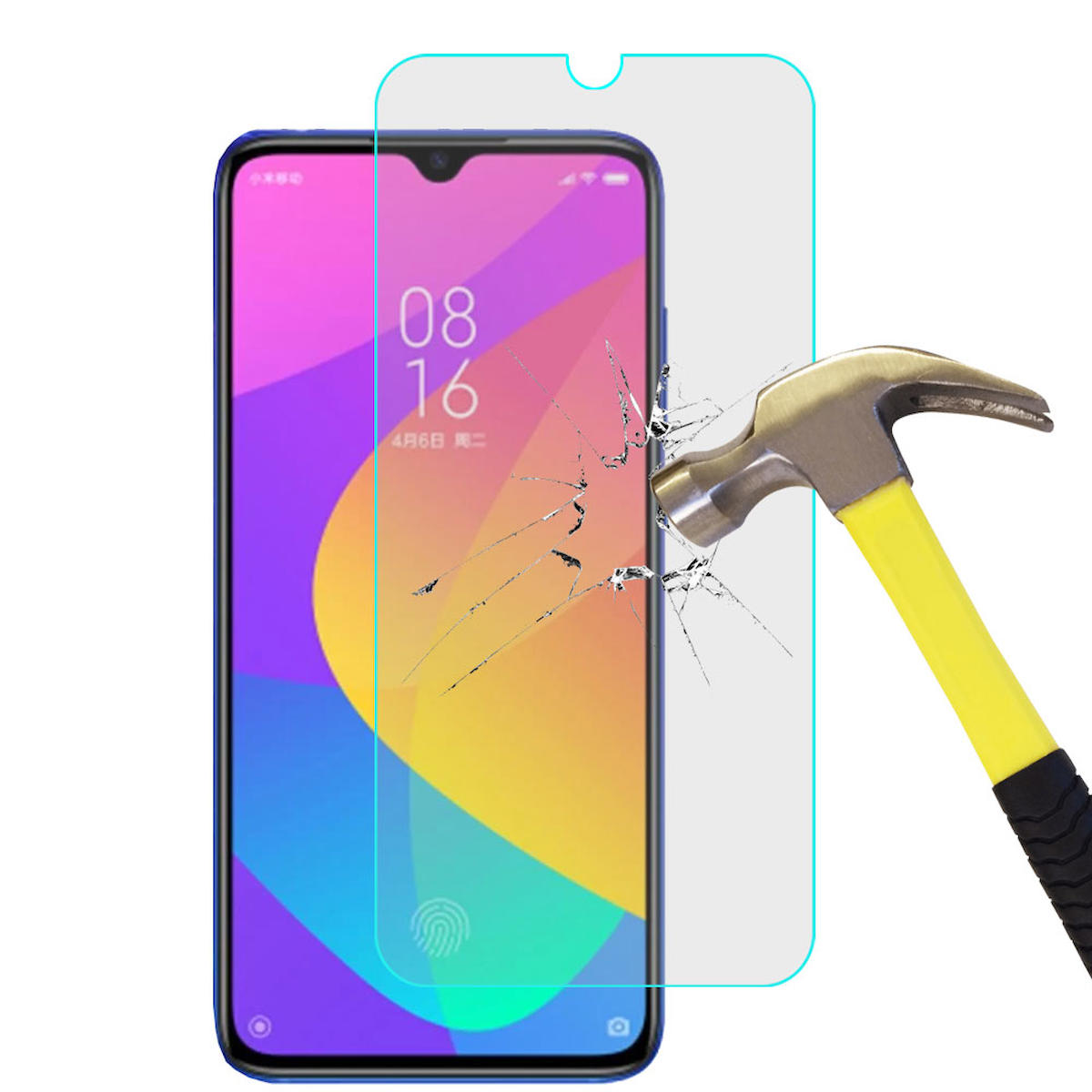 Smart Tech Xiaomi Mi 9 Lite Kırılmaz Temperli Cam Parlak Ekran Koruyucu