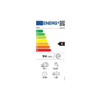Regal BM 313 IG 3 Programlı E Enerji Sınıfı 13 Kişilik Wifili Çekmeceli Gri Solo Bulaşık Makinesi