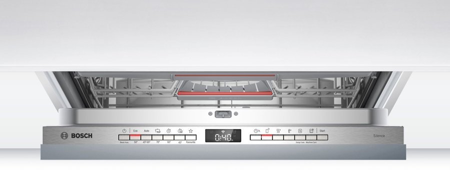 Bosch SMV4IMX60T Wi-Fi 6 Programlı E Enerji Sınıfı 12 Kişilik Akıllı Wifili Çekmeceli Beyaz Ankastre Bulaşık Makinesi