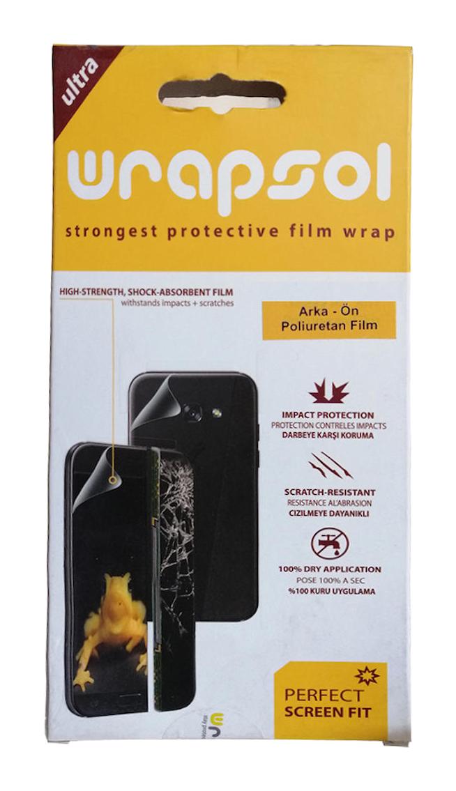 Wrapsol Samsung Galaxy S9 TPU (Termoplastik Poliüretan) Parlak Ekran Koruyucu