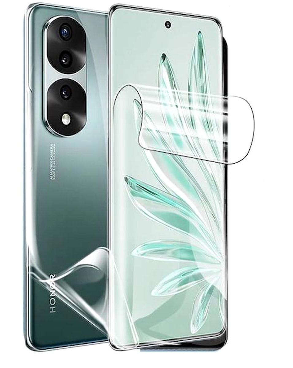 Ecr Mobile Honor 9 Tam Kaplama Fiber Nano Film Parlak Ekran Koruyucu