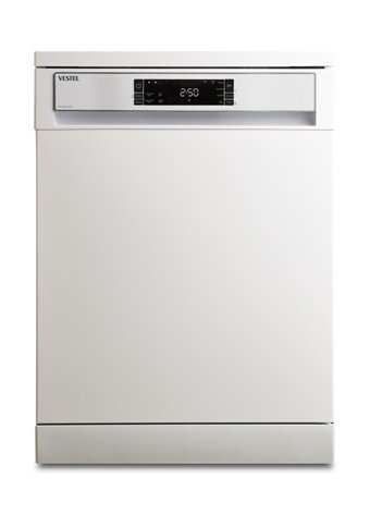 Vestel BM 4202 Wi-Fi 4 Programlı E Enerji Sınıfı 13 Kişilik Akıllı Wifili Çekmeceli Beyaz Solo Bulaşık Makinesi