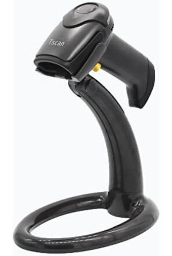 Tscan TS-15 USB Kablolu Ayaklı 1D Barkod Okuyucu