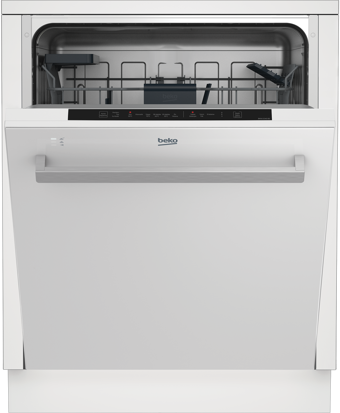 Beko BMA 6340 BC 6 Programlı E Enerji Sınıfı 14 Kişilik Cam Kapaklı Wifili Çekmeceli Beyaz Ankastre Bulaşık Makinesi