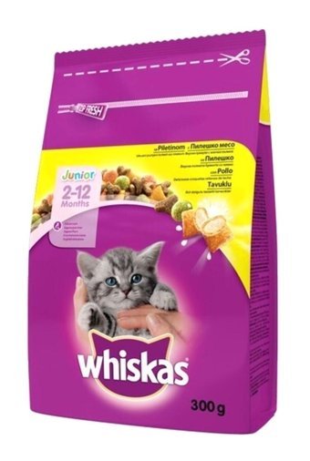 Whiskas Tavuklu Yavru Kuru Kedi Maması 7x300 gr