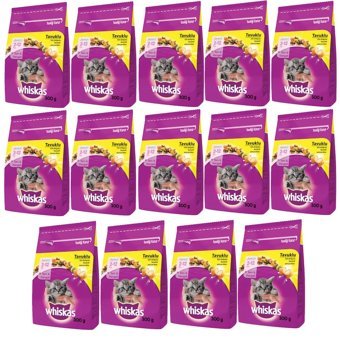 Whiskas Sebzeli-Tavuklu Yetişkin Kuru Kedi Maması 14x300 gr