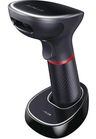 Sunlux XL-9610 2D Karekod Kablosuz Barkod Okuyucu + Cradle
