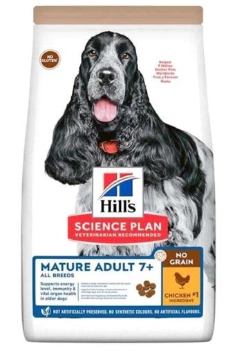 Hill's Mature 7+ Tavuklu Yetişkin Kuru Köpek Maması 12 kg