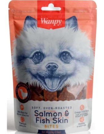 Wanpy FA-31 Somonlu Köpek Ödül Maması 100 gr