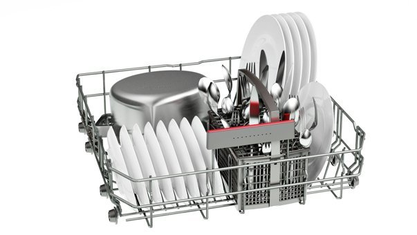 Bosch SGS4IKI61T 6 Programlı C Enerji Sınıfı 12 Kişilik Wifili Çekmeceli İnox Solo Bulaşık Makinesi