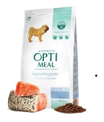 Optimeal Süper Premium Somonlu Yetişkin Kuru Köpek Maması 4 kg