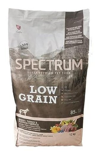 Spectrum Low Grain Hindili-Kabaklı-Tavşanlı Yetişkin Kuru Köpek Maması 12 kg