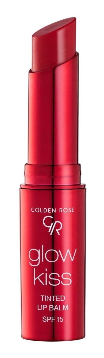 Golden Rose Glow Kiss Tinted No: 02 Lip Balm Strawberry