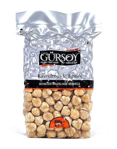 Gürsoy Kavrulmuş Vakum Paket İç Fındık 250 gr