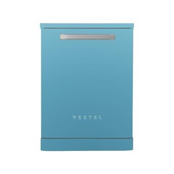Vestel BM 5001 Retro 5 Programlı E Enerji Sınıfı 13 Kişilik Wifili Çekmeceli Mavi Solo Bulaşık Makinesi