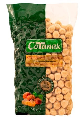 Çotanak Vakumlu Kavrulmuş İç Fındık 500 gr
