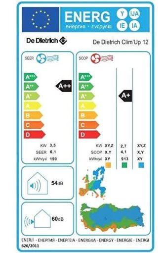 De Dietrich Climup 12000 Btu Klima