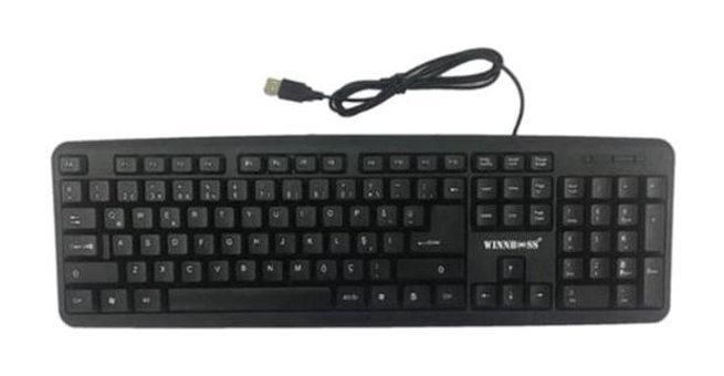Wınnboss WN-1073 Q Kablolu Siyah Klavye