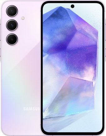 Samsung Galaxy A55 128 GB Hafıza 8 GB Ram 6.5 inç 50 MP Çift Hatlı Super AMOLED Ekran Android Akıllı Cep Telefonu Lila