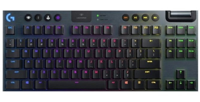 Logitech G913 TKL Q Kablosuz siyah Mekanik Klavye