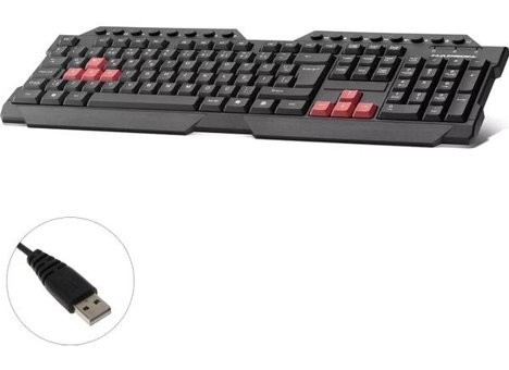 Hadron HD-869 Mecha-Membrane Switch Kablolu Siyah Gaming Klavye