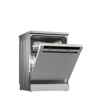 Arçelik 6055 UH I 5 Programlı E Enerji Sınıfı 14 Kişilik Çekmeceli Gümüş Solo Bulaşık Makinesi
