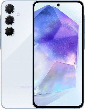 Samsung Galaxy A55 128 GB Hafıza 8 GB Ram 6.5 inç 50 MP Çift Hatlı Super AMOLED Ekran Android Akıllı Cep Telefonu Mavi