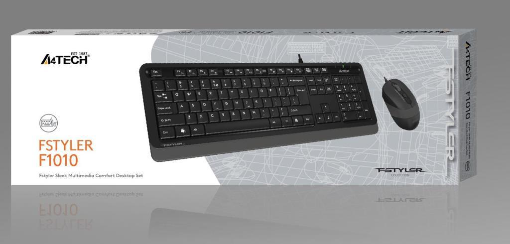 A4tech F1010 Q Siyah Klavye