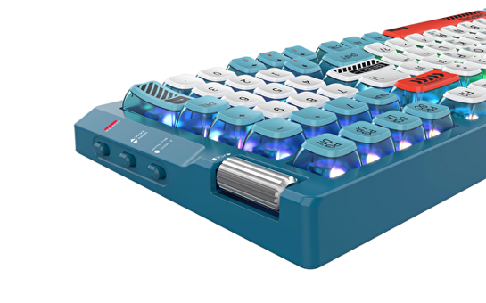 Gamepower Sense RGB Red Switch Kablosuz İndigo Mekanik Gaming Klavye