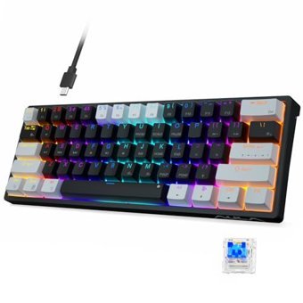 Aula F3261 Parent F RGB Kablolu Gri-Siyah Mekanik Klavye