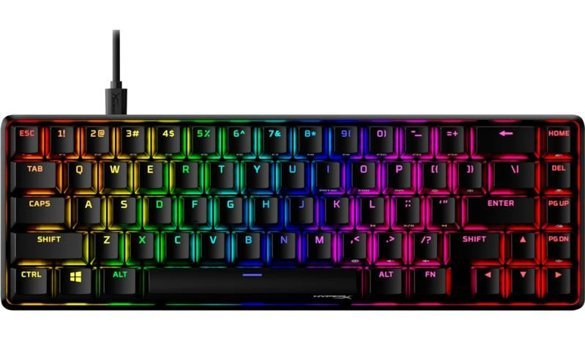 Hyperx Alloy Origins 65 Aqua PBT Q Siyah Mekanik Klavye