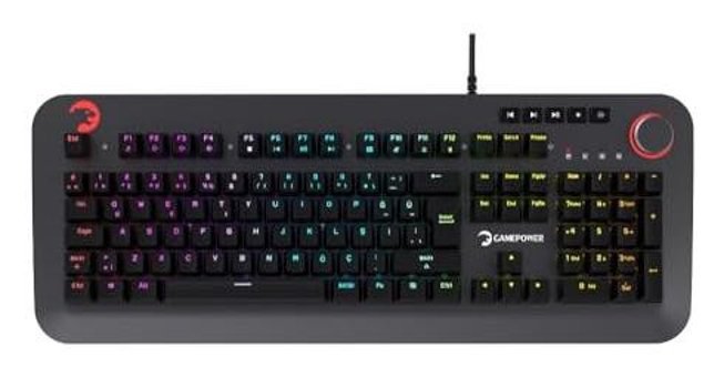 Gamepower Starscream 60M Türkçe Q RGB Siyah Mekanik Gaming Klavye