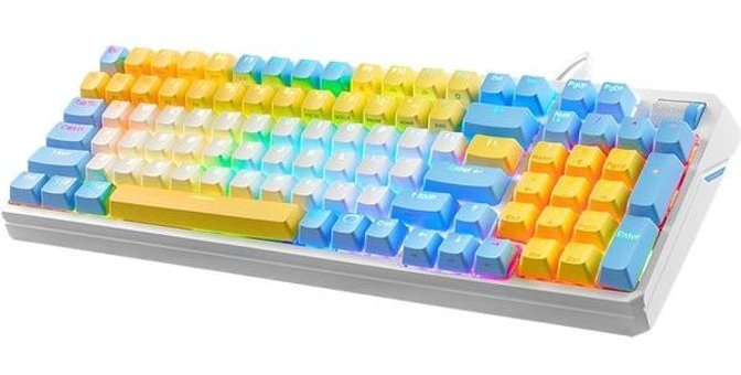 Cooler Master CK570 Q RGB Red Switch Beyaz Mekanik Klavye