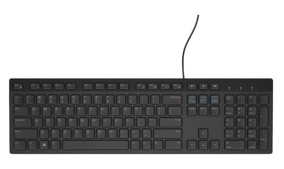 Dell KB216 Mecha-Membrane Switch Kablolu Siyah Klavye