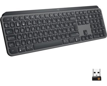 Logitech Mx Keys S 920-011594 RGB Mecha-Membrane Switch Kablosuz Siyah Klavye