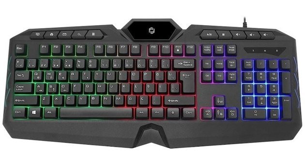 Frisby FK-4860QU RGB Mecha-Membrane Switch Kablolu Siyah Gaming Klavye