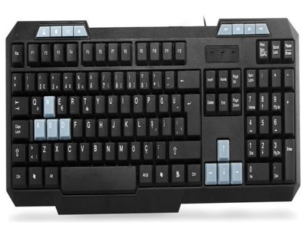 Elba Ek-019 Türkçe Q Siyah Klavye