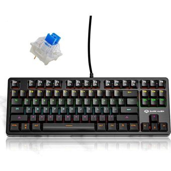 Valkyrie Leaven K870 Q RGB Blue Switch Siyah Mekanik Gaming Klavye