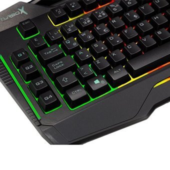 Turbox Giantpeak Q RGB Siyah Mekanik Hisli Gaming Klavye