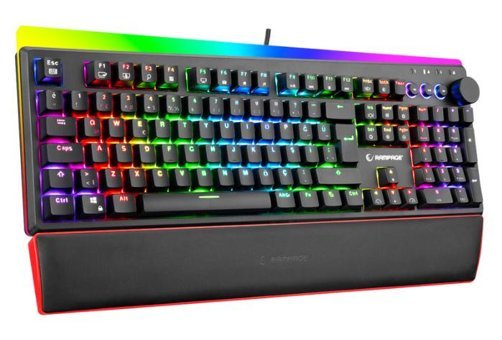 Rampage KB-R97 X-Tracer RGB Red Switch Kablolu Siyah Gaming Klavye