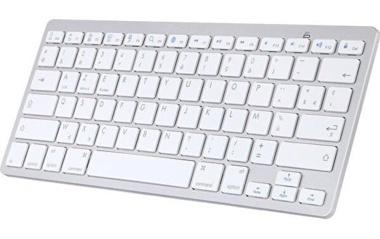 Sunsky WB-8022 Q Kablosuz Gümüş Klavye