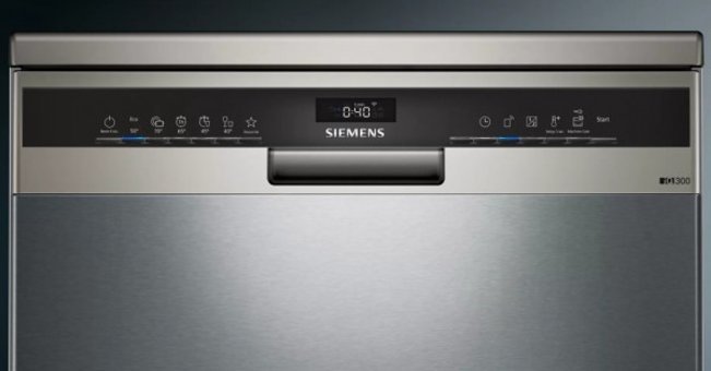 Siemens iQ300 SN23II60MT Home Connect 5 Programlı E Enerji Sınıfı 13 Kişilik Akıllı Wifili Çekmeceli İnox Solo Bulaşık Makinesi