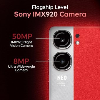 Vivo iQOO Neo9 Pro 256 GB Hafıza 12 GB Ram 6.78 inç 50 MP Çift Hatlı AMOLED Ekran Android Akıllı Cep Telefonu Kırmızı