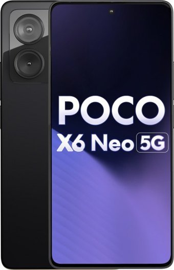 Poco X6 Neo 256 GB Hafıza 12 GB Ram 6.67 inç 108 MP Çift Hatlı AMOLED Ekran Android Akıllı Cep Telefonu Siyah