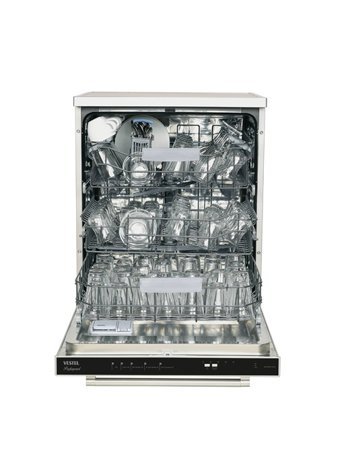 Vestel BM 5001 X 5 Programlı F Enerji Sınıfı 12 Kişilik Wifili Çekmeceli Siyah Solo Bulaşık Makinesi