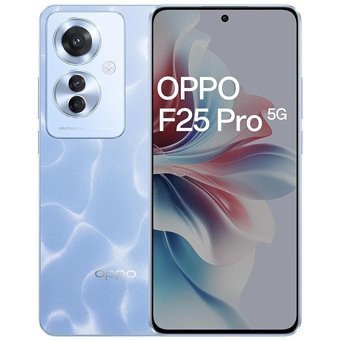 Oppo F25 Pro 5G 256 GB Hafıza 8 GB Ram 6.7 inç 64 MP Çift Hatlı AMOLED Ekran Android Akıllı Cep Telefonu Mavi